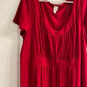 Sangria Women’s red dress size 18w
